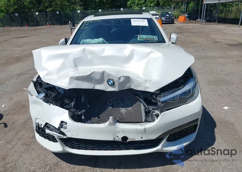 2019 BMW 740I z USA, uszkodzony, nr VIN WBA7E2C59KB217232